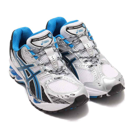 1203A543-101 Asics Gel-Nimbus 10.1 White Directoire Blue (Men's)