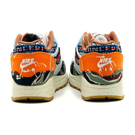 DN1803-900 Concepts �~ Nike Air Max 1 Heavy Camo Blue Orange Brown Sail Denim