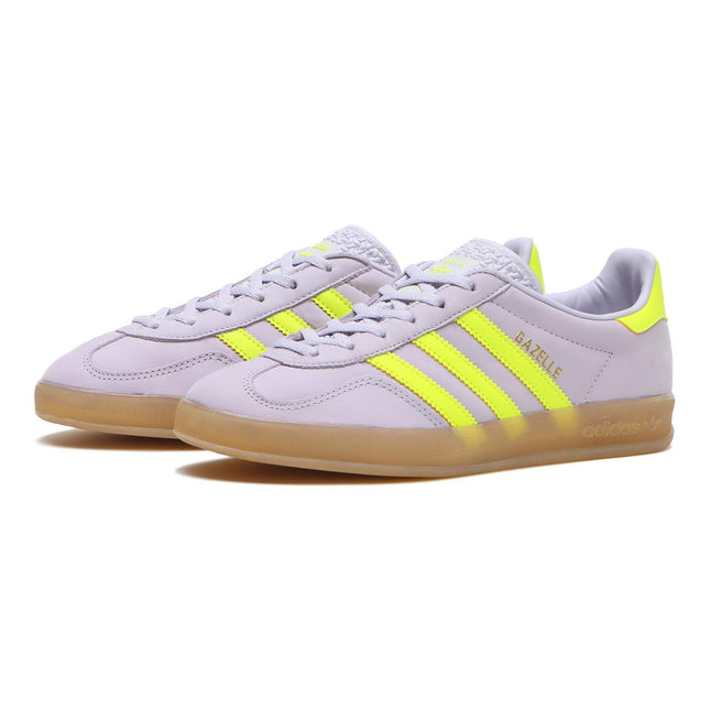 IH5492 adidas Originals Gazelle Indoor Silver Dawn Solar Yellow Gum (Women's)