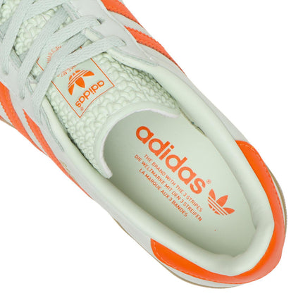 IF6982 adidas Originals Gazelle Indoor Linen Green Solar Orange Gum (Women's)