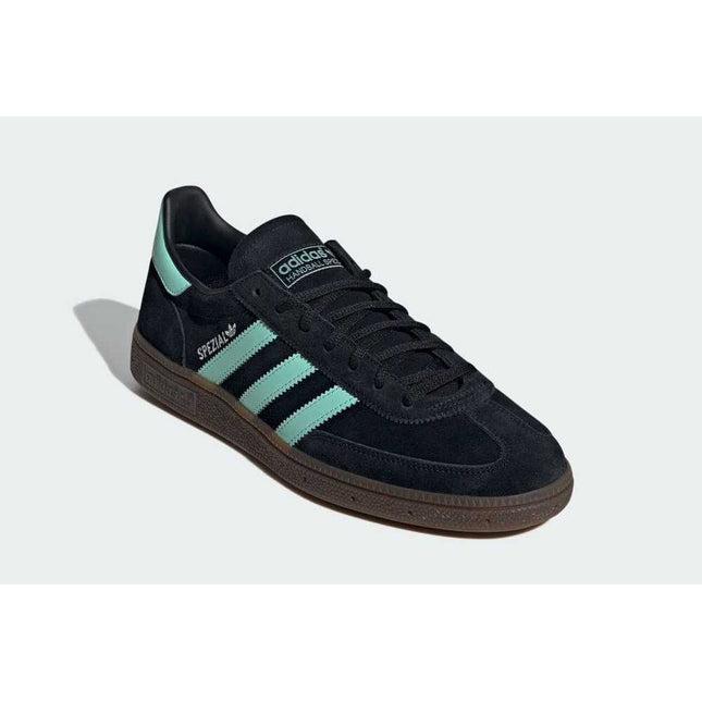 IH7491 adidas Originals Handball Spezial Core Black Clear Mint Gum (Men's)