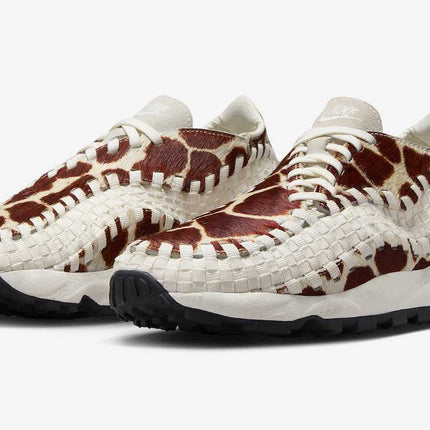 FB1959-100 Nike Air Footscape Woven Natural and Brown (Women's)