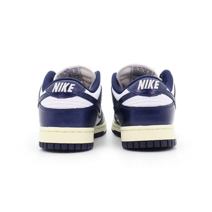 FN7197-100 Nike Dunk Low PRM Midnight Vintage Navy White Coconut Milk (Women's)