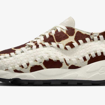 FB1959-100 Nike Air Footscape Woven Natural and Brown (Women's)