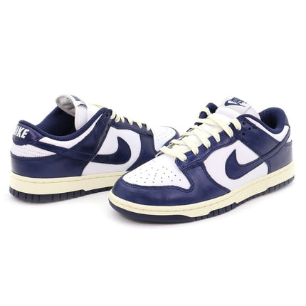 FN7197-100 Nike Dunk Low PRM Midnight Vintage Navy White Coconut Milk (Women's)