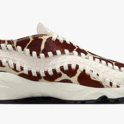 FB1959-100 Nike Air Footscape Woven Natural and Brown (Women's)