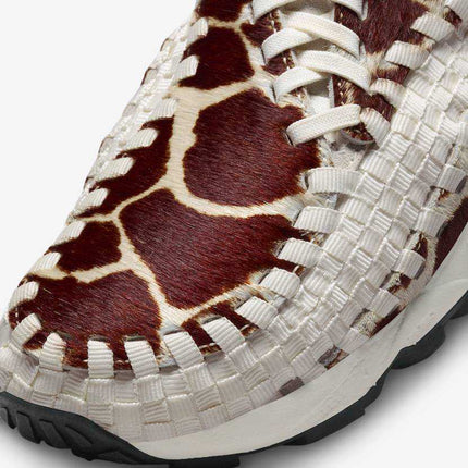 FB1959-100 Nike Air Footscape Woven Natural and Brown (Women's)