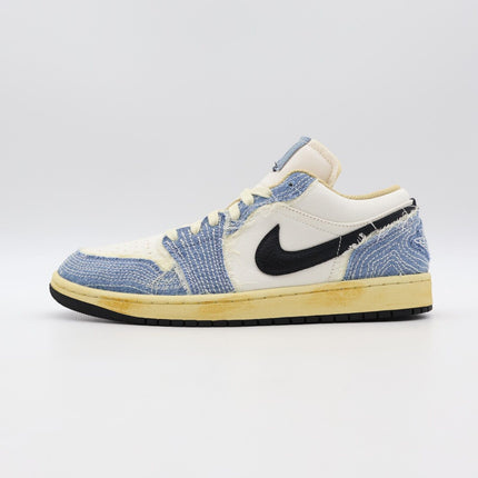 FN7670-493 Nike Air Jordan 1 Low SE World Make Japan Sashiko Denim (Men's)