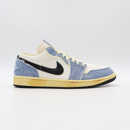 FN7670-493 Nike Air Jordan 1 Low SE World Make Japan Sashiko Denim (Men's)