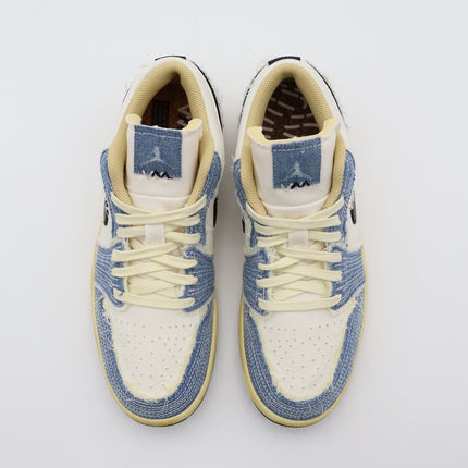 FN7670-493 Nike Air Jordan 1 Low SE World Make Japan Sashiko Denim (Men's)