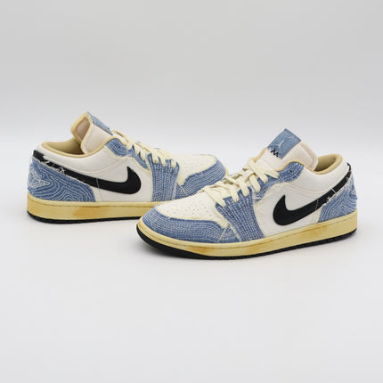 FN7670-493 Nike Air Jordan 1 Low SE World Make Japan Sashiko Denim (Men's)