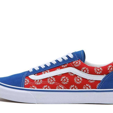 V36CF-BUMP-BU-RD BUMP OF CHICKEN �~ Vans Old Skool Blue Red (Men's)