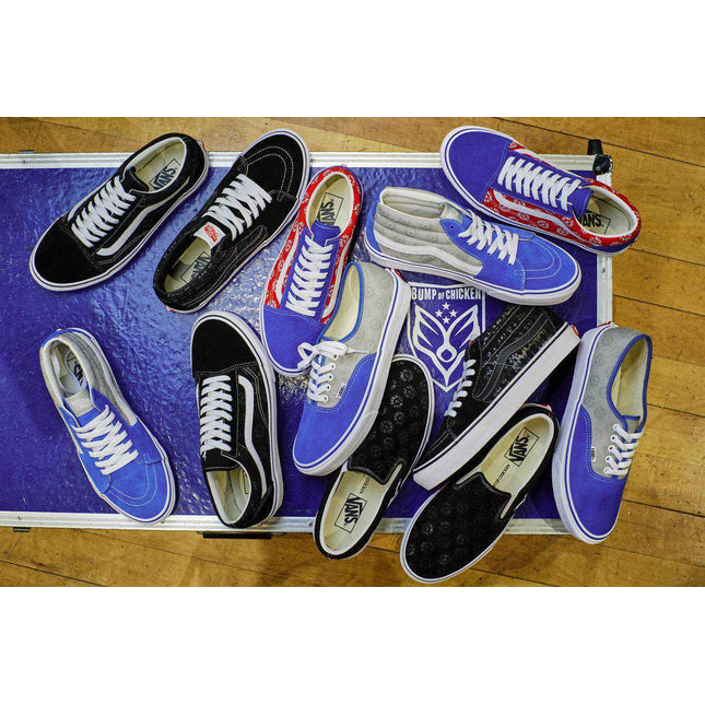 V98CF-BUMP-BK BUMP OF CHICKEN �~ Vans Slip-On Black (Men's)