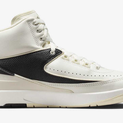 DX4400-100 Nike Air Jordan 2 Retro Sail and Black (Women's)