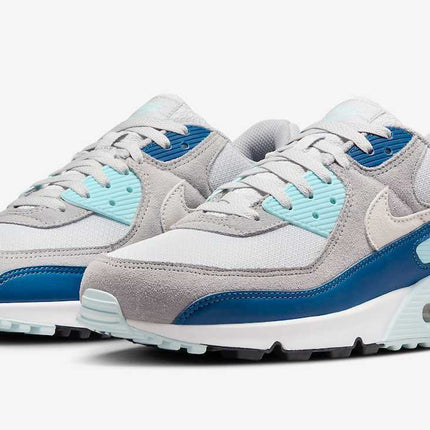 FN6958-001 Nike Air Max 90 Pure Platinum White Glacier Blue (Men's)