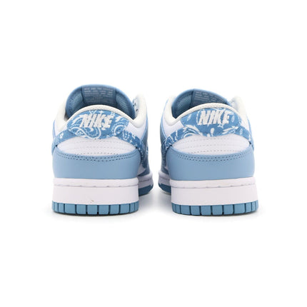 DH4401-101 Nike Dunk Low Essential Paisley Pack Worn Steel Blue White (Women's)