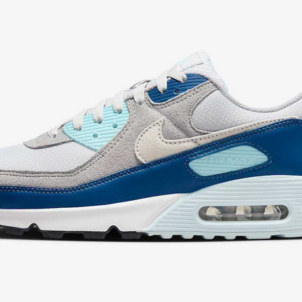 FN6958-001 Nike Air Max 90 Pure Platinum White Glacier Blue (Men's)