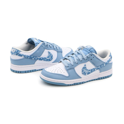 DH4401-101 Nike Dunk Low Essential Paisley Pack Worn Steel Blue White (Women's)