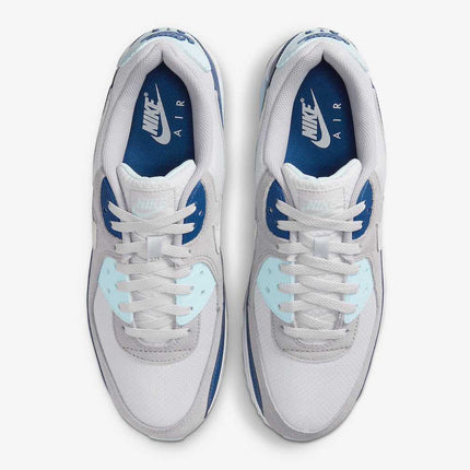 FN6958-001 Nike Air Max 90 Pure Platinum White Glacier Blue (Men's)