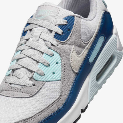 FN6958-001 Nike Air Max 90 Pure Platinum White Glacier Blue (Men's)