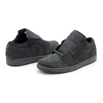 FD8635-001 Nike Air Jordan 1 Low SE Craft Dark Smoke Grey Varsity Red (Men's)