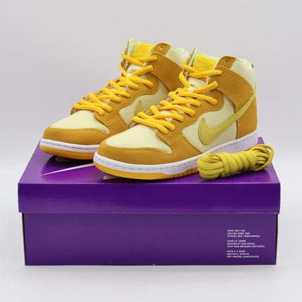 DM0808-700 Nike Dunk High Pro SB Fruity Pack Pineapple Yellow Gold (Men's)