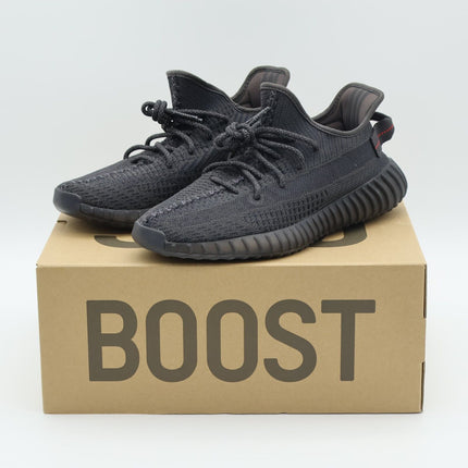 Size 10 - FU9006 adidas Yeezy Boost 350 V2 Low Black Non-Reflective