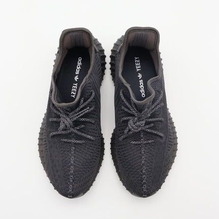 Size 10 - FU9006 adidas Yeezy Boost 350 V2 Low Black Non-Reflective