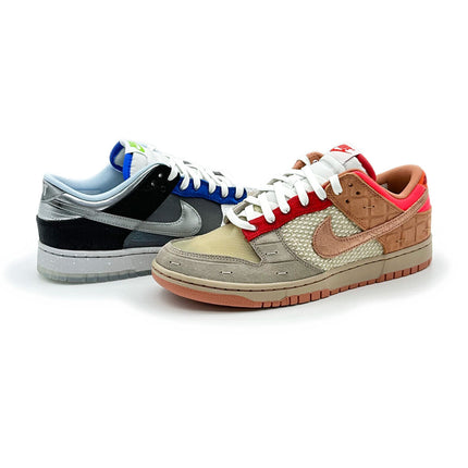 FN0316-999 CLOT Nike Dunk Low SP What The CLOT Multi Color (Men's)