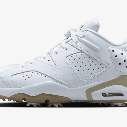 DV1376-100 Nike Air Jordan 6 Low Golf White Khaki