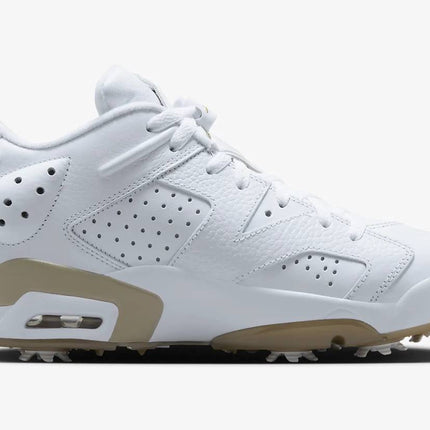 DV1376-100 Nike Air Jordan 6 Low Golf White Khaki