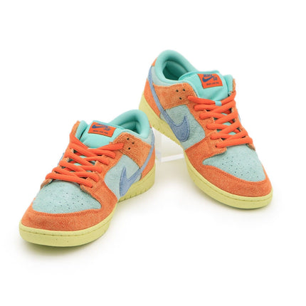 DV5429-800 Nike SB Dunk Low Orange Emerald Rise Noise Aqua Lemon Chiffon (Men's)