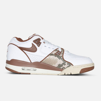 FD6475-100 Stussy Nike Air Flight 89 Low SP White and Pecan (Men's)