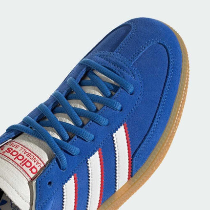 IF9532 adidas Originals Handball Spezial Blue Cloud White Better Scarlet (Men's)