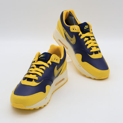 FJ5479-410 Nike Air Max 1 PRM Head to Head Midnight Navy Varsity Maize (Women's)