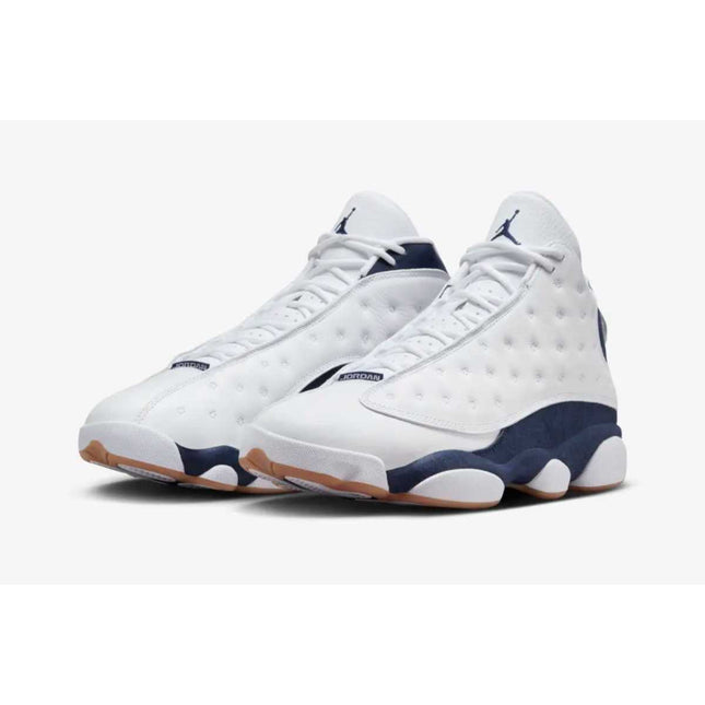 414571-140 Nike Air Jordan 13 Retro White and Midnight Navy (Men's)