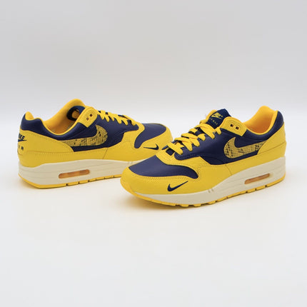 FJ5479-410 Nike Air Max 1 PRM Head to Head Midnight Navy Varsity Maize (Women's)