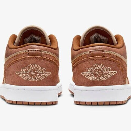 FJ3453-200 Nike Air Jordan 1 Low SE Legend Medium Brown Sail Legend (Women's)