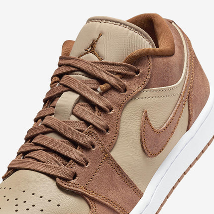 FJ3453-200 Nike Air Jordan 1 Low SE Legend Medium Brown Sail Legend (Women's)