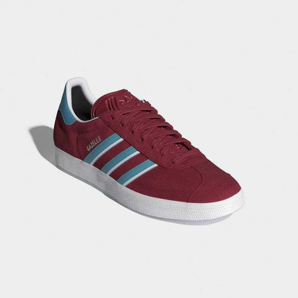 IG6198 adidas Originals Gazelle College Burgundy Preloved Blue Footwear (Men's)