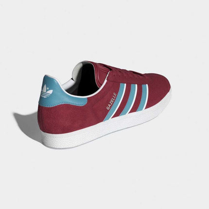 IG6198 adidas Originals Gazelle College Burgundy Preloved Blue Footwear (Men's)