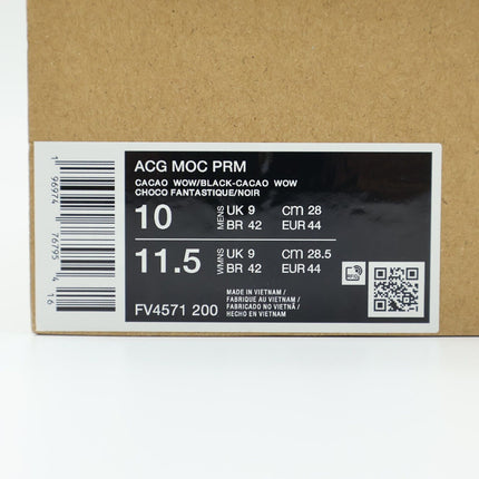 FV4571-200 Nike ACG Moc PRM Cacao Wow Black (Men's)