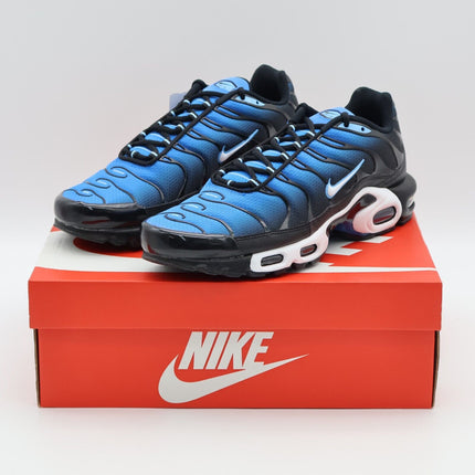 DM0032-402 Nike Air Max Plus Photo Blue Black Aquarius White (Men's)