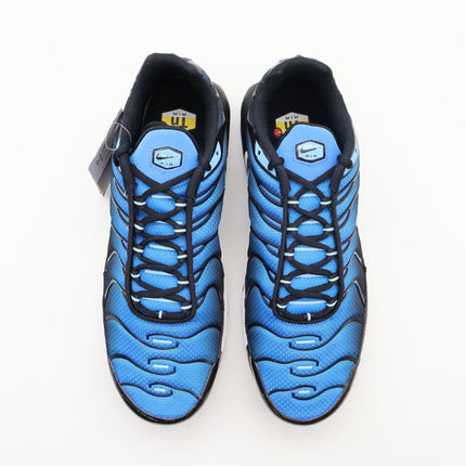 DM0032-402 Nike Air Max Plus Photo Blue Black Aquarius White (Men's)