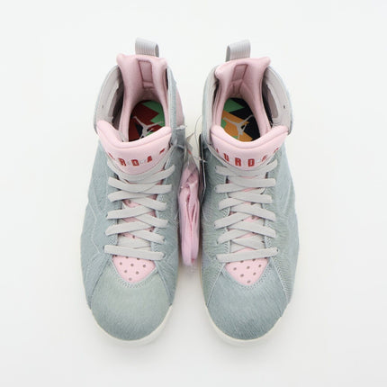 CT8528-002 Nike Air Jordan 7 SE Hare 2.0 Neutral Grey Summit White Pink (Men's)