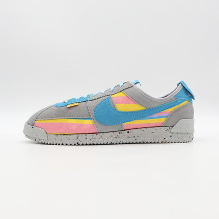 DR1413-002 Union Nike Cortez Light Smoke Grey Blue Pink Yellow (Men's)