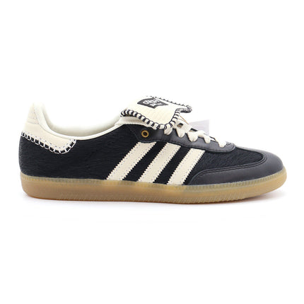 IE0580 Wales Bonner adidas Samba Pony Tonal Low Core Black Cream White (Men's)