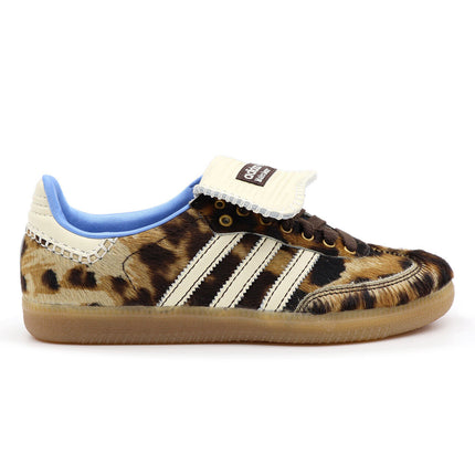 IE0578 Wales Bonner adidas Samba Pony Leo Low Fox Brown Sandy Beige Lucky (Men's