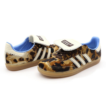 IE0578 Wales Bonner adidas Samba Pony Leo Low Fox Brown Sandy Beige Lucky (Men's