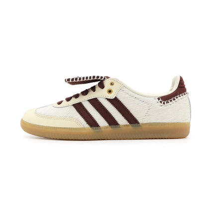 IE0586 Wales Bonner adidas Samba Pony Tonal Low Cream White Mystery Brown (Men's